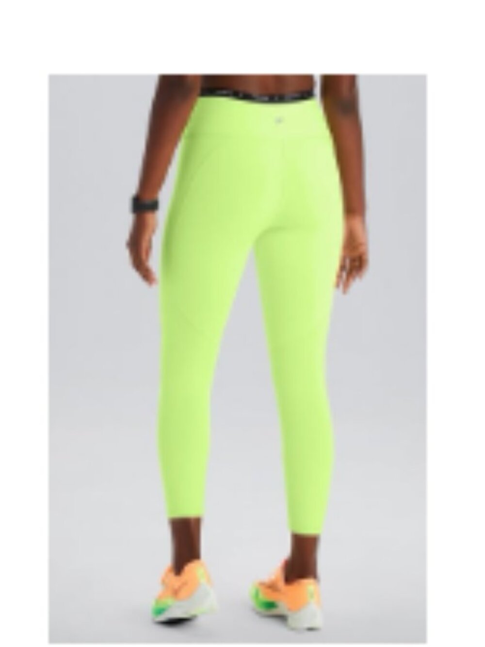 Fabletics Neon Lime Racerback Sports Bra and Cropped Leggings and - Picture 8 of 8